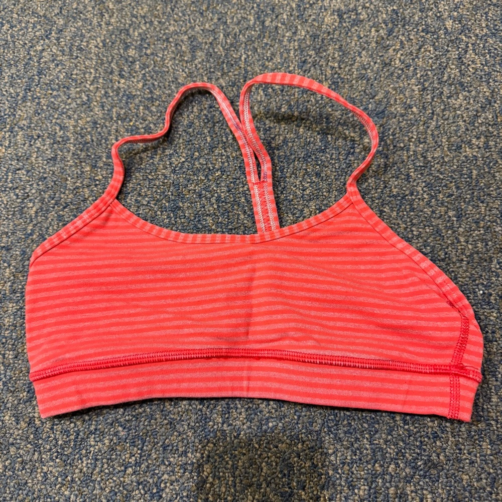 Lululemon Red Sports Bra